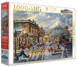 Kinkade 1000pc Puzzle- Disney Candy Cane