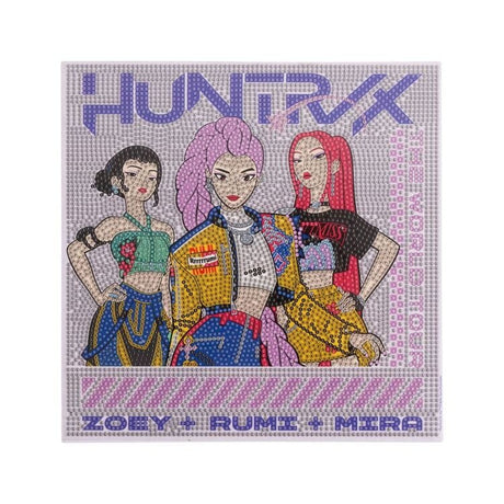 KPOP Gem Art Canvas - 25x25cm
