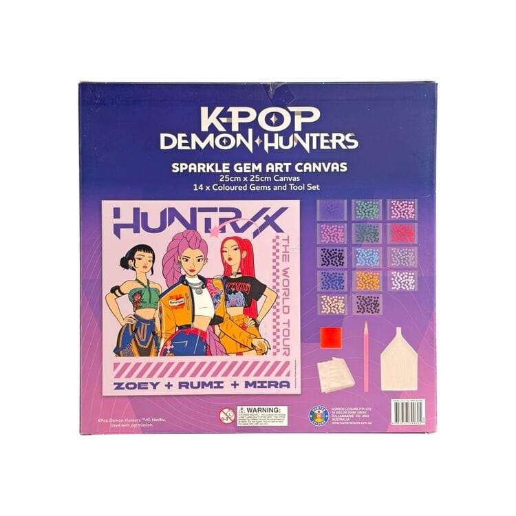 KPOP Gem Art Canvas - 25x25cm