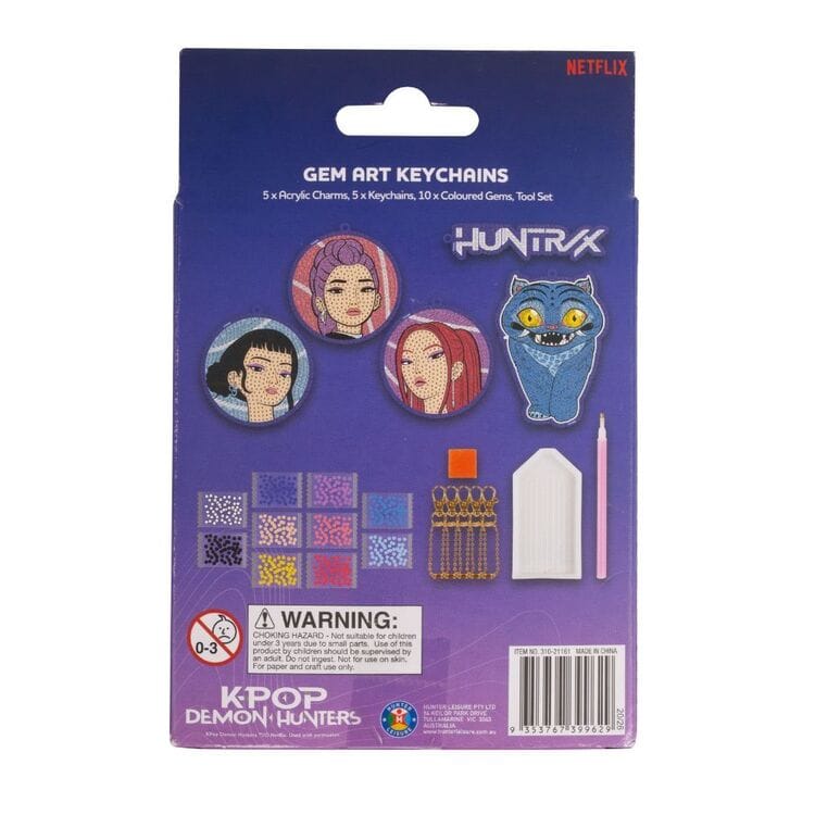KPOP Gem Art Keychains