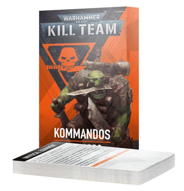 Warhammer 40000: Kill Team, Data Cards Kommandos [103-56]