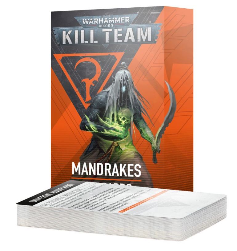 Warhammer 40000: Kill Team, Data Cards Mandrakes [103-78]