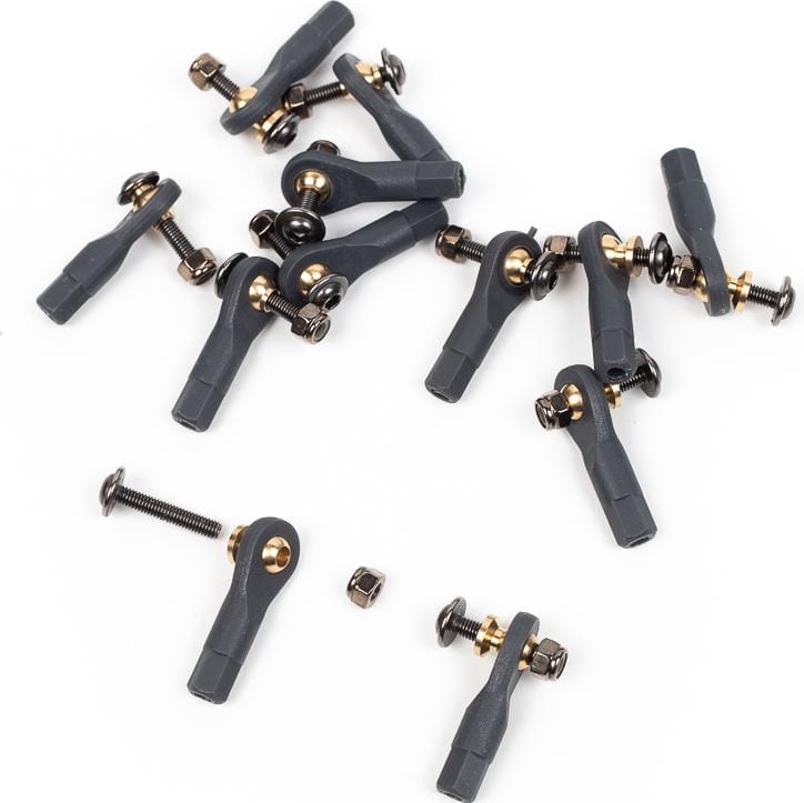 Kuza 3mm Ball Links W/Hardware (8) Kuza RC PLANES - PARTS