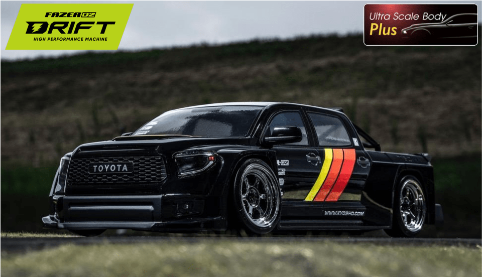 Kyosho 1/10 Fazer D2 2021 Toyota Tundra Drift Ver. Black Electric 2wd RC Drift Car [34531T1]
