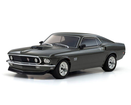 Kyosho 1/10 Fazer Mk2 1969 Ford Mustang Boss 429 Black Jade FZ02 4WD Electric RC Car  [34437T1]