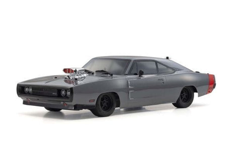 Kyosho 34492T1 1/10 Brushless 4WD Fazer Mk2 1970 Dodge Charger Supercharged VE Gray - Hobbytech Toys