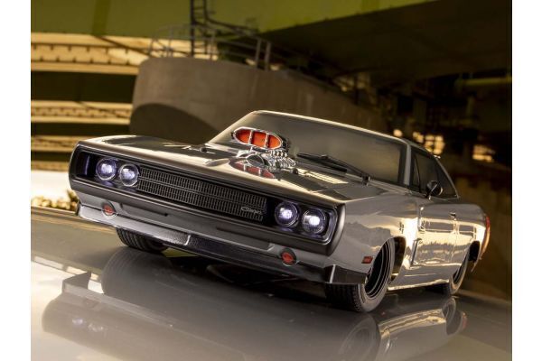 Kyosho 34492T1 1/10 Brushless 4WD Fazer Mk2 1970 Dodge Charger Supercharged VE Gray - Hobbytech Toys