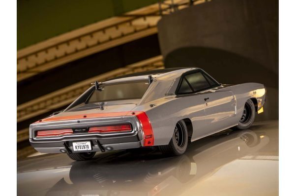 Kyosho 34492T1 1/10 Brushless 4WD Fazer Mk2 1970 Dodge Charger Supercharged VE Gray - Hobbytech Toys