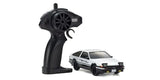 Kyosho First Mini - Z Initial D Toyota Sprinter Trueno AE86 RC Car - White/Black [66601A] - Hobbytech Toys