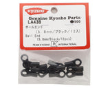 Kyosho Long 5.8mm Plastic Ball Ends (12) [LA43B] - Hobbytech Toys