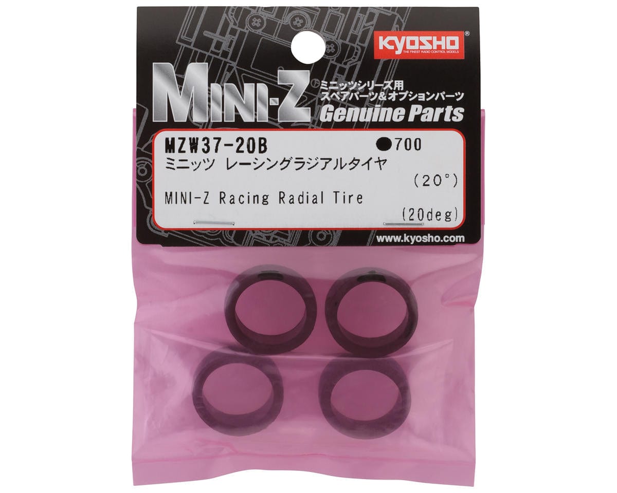 Kyosho Mini-Z 8.5mm Racing Radial Tire (4) (20 Shore)