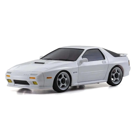 Kyosho MINI - Z AWD MA - 020 Readyset Mazda Savanna RX - 7 FC3S White [32634W] - Hobbytech Toys