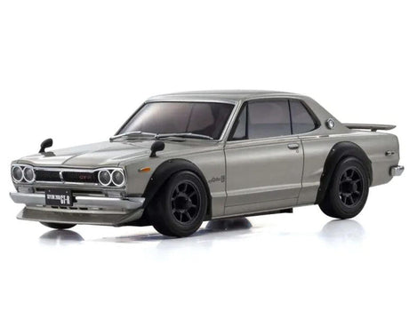 Kyosho MINI - Z AWD MA - 020 Readyset Nissan Skyline 2000GT - R KPGC10 Silver [32636S] - Hobbytech Toys