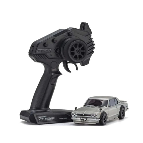 Kyosho MINI - Z AWD MA - 020 Readyset Nissan Skyline 2000GT - R KPGC10 Silver [32636S] - Hobbytech Toys