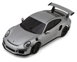 Kyosho Mini-Z Porsche 911 GT3 RS GT Metallic Silver RWD MR-04 Readyset