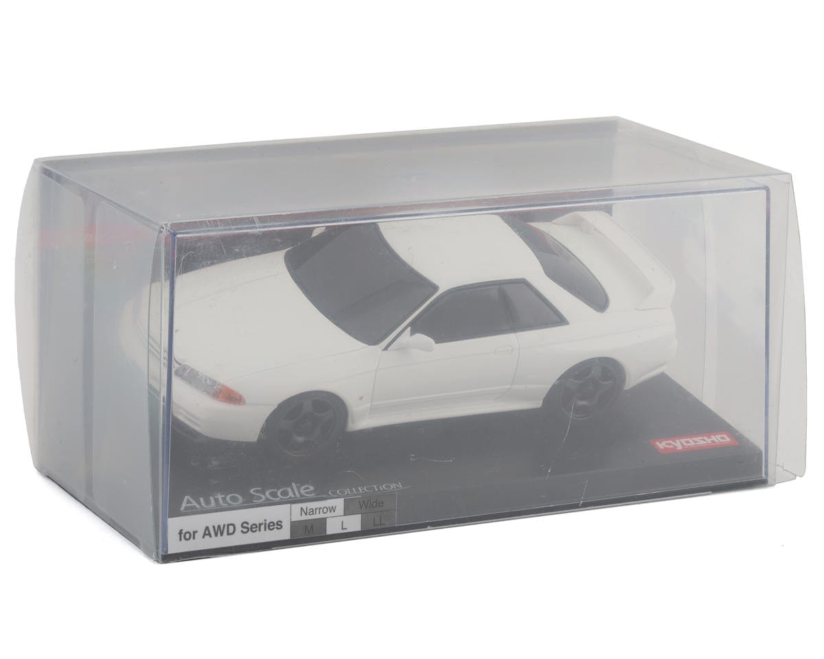 Kyosho MZP469W ASC MA - 020 Nissan Skyline GT - R N1 R32 White Mini - Z Body Set - Hobbytech Toys