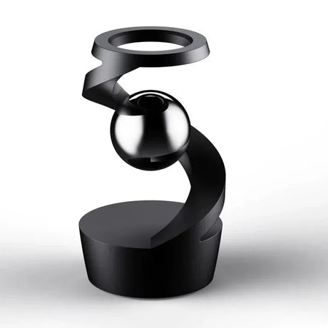 Landmark Desktop Levitating Gyro - Black Metal