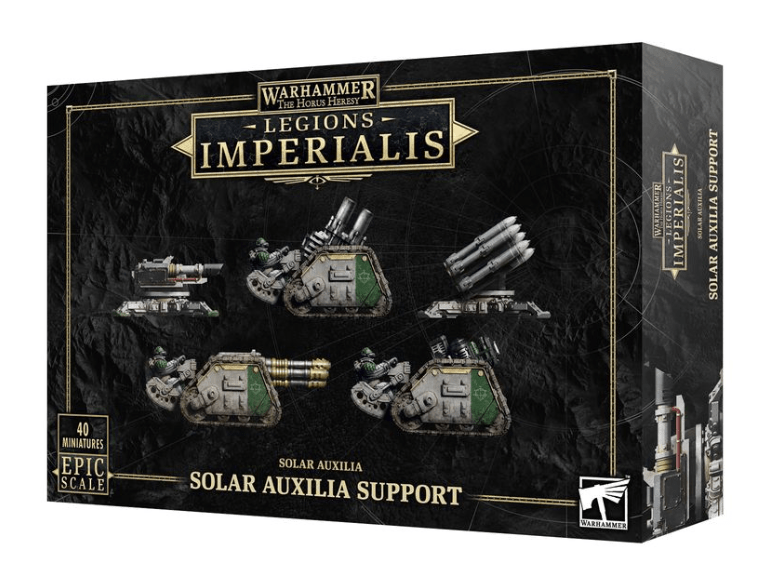 Legions Imperialis: 03 - 15 Solar Auxilia Support - Hobbytech Toys