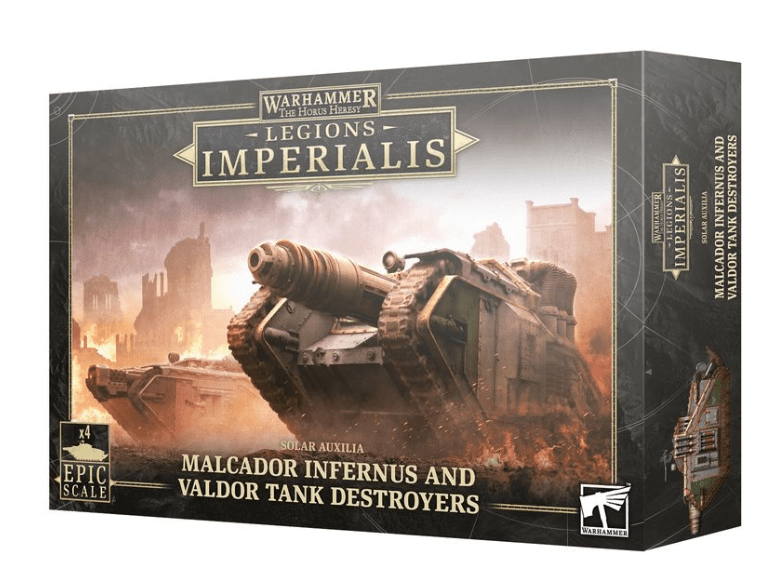 Legions Imperialis: 03 - 57 Malcador Infernus/Valdors - Hobbytech Toys