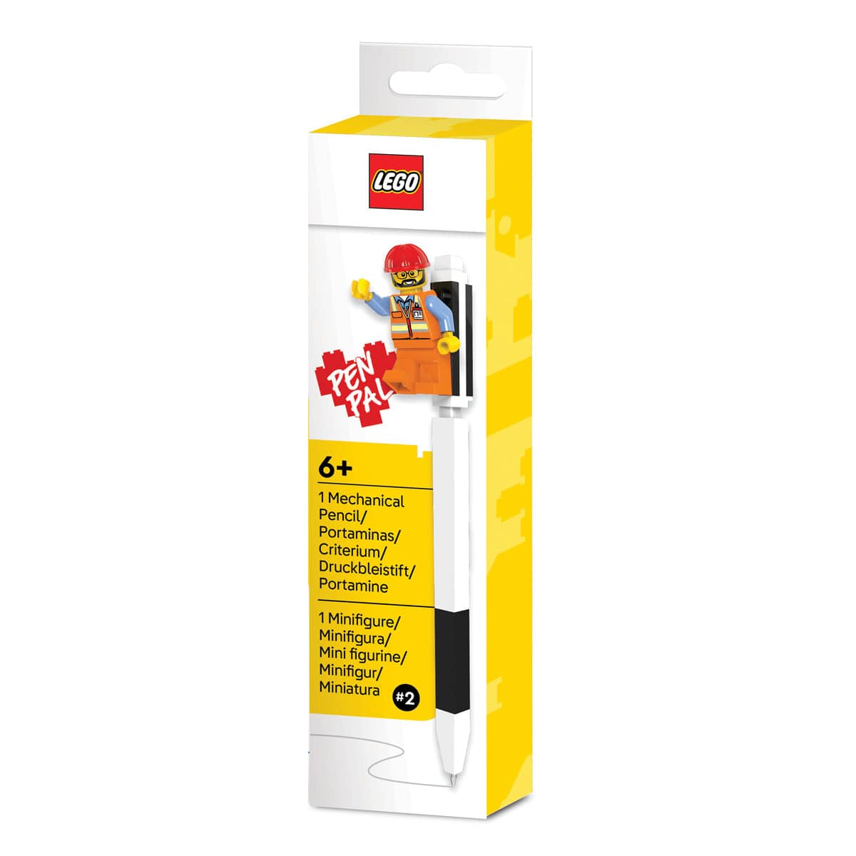 Lego 2.0 Mechanical Pencil With Minifigure