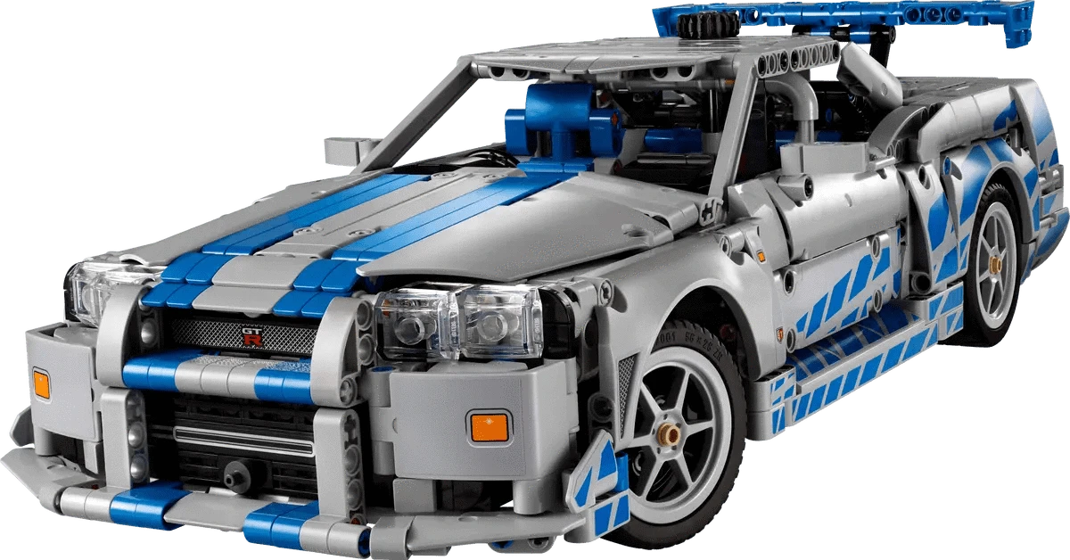 LEGO 2 Fast 2 Furious Nissan Skyline GT-R (R34) Car [42210]