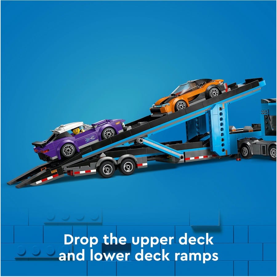 LEGO City - Car Transporter Truck with Sports Cars [60408]