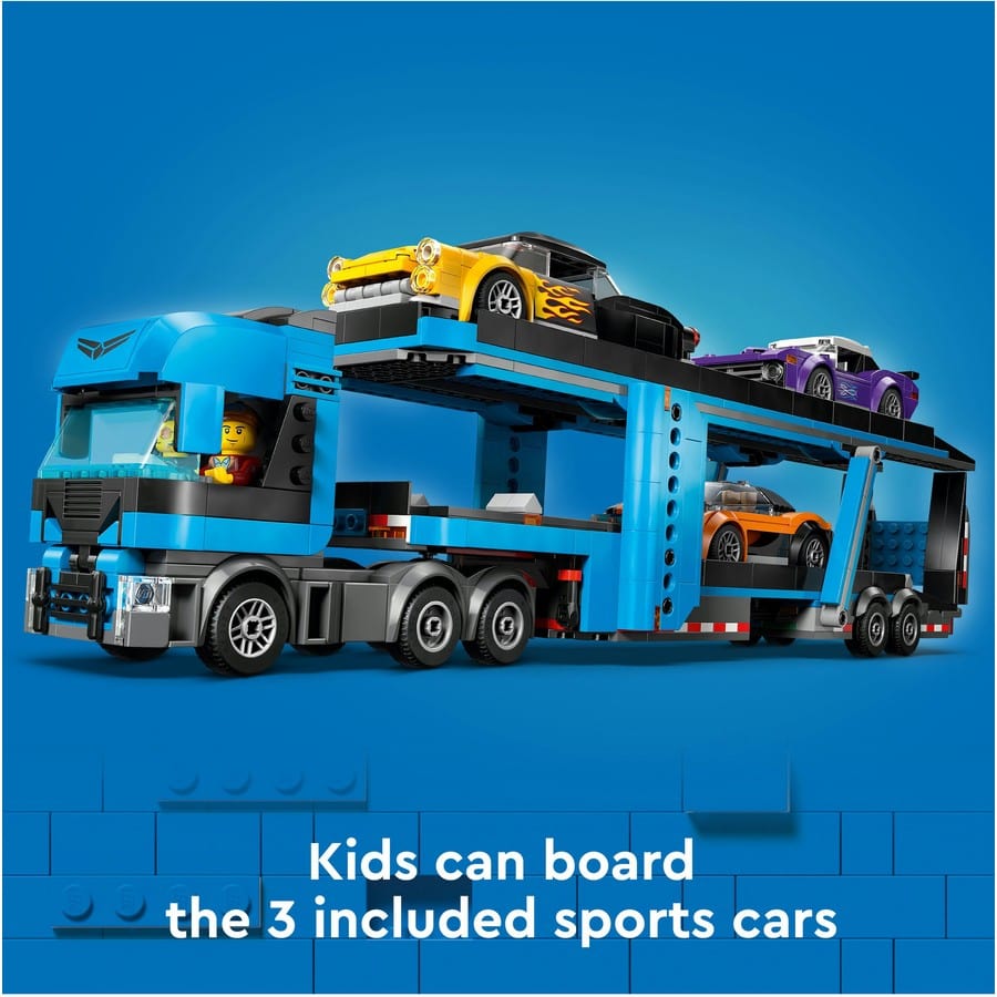 LEGO City - Car Transporter Truck with Sports Cars [60408]