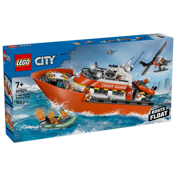 LEGO City: Coast Guard Rescue Boat & Helicopter [60504]