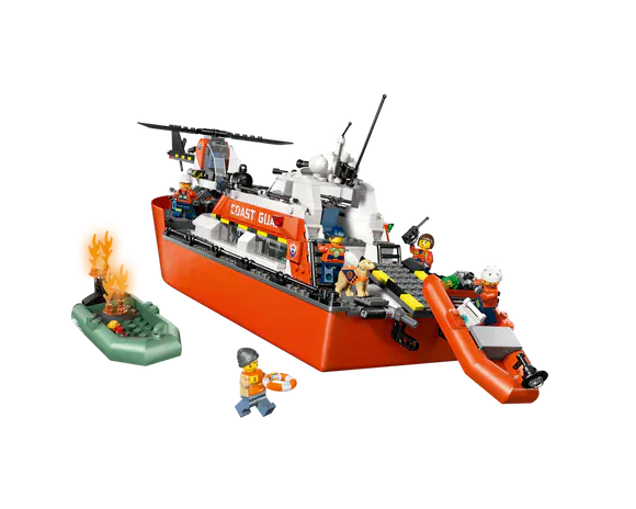 LEGO City: Coast Guard Rescue Boat & Helicopter [60504]