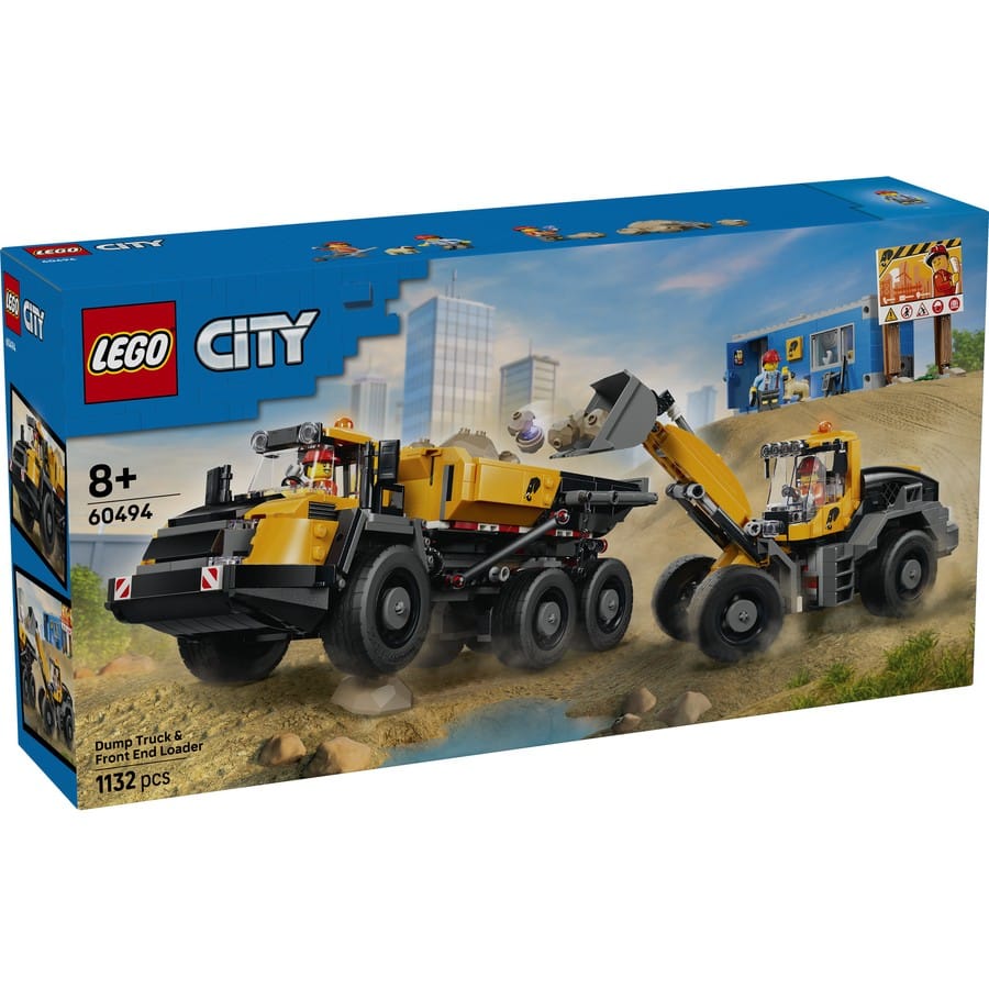 LEGO City - Dump Truck & Front End Loader [60494]