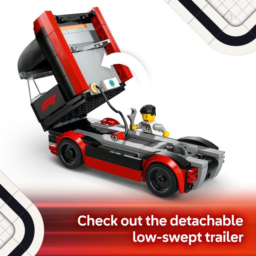 LEGO City - F1 Truck with RB20 & AMR24 F1 Cars [60445]