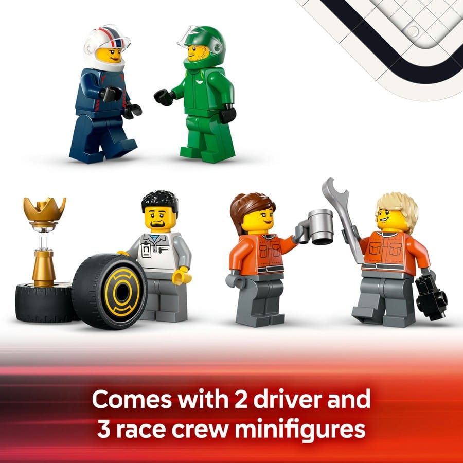 LEGO City - F1 Truck with RB20 & AMR24 F1 Cars [60445]