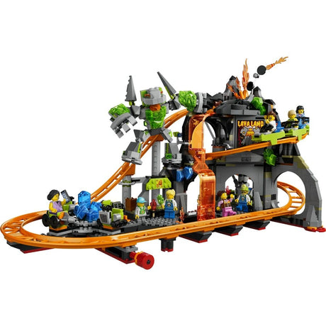 LEGO City - Lava Land Roller Coaster Park [60501]