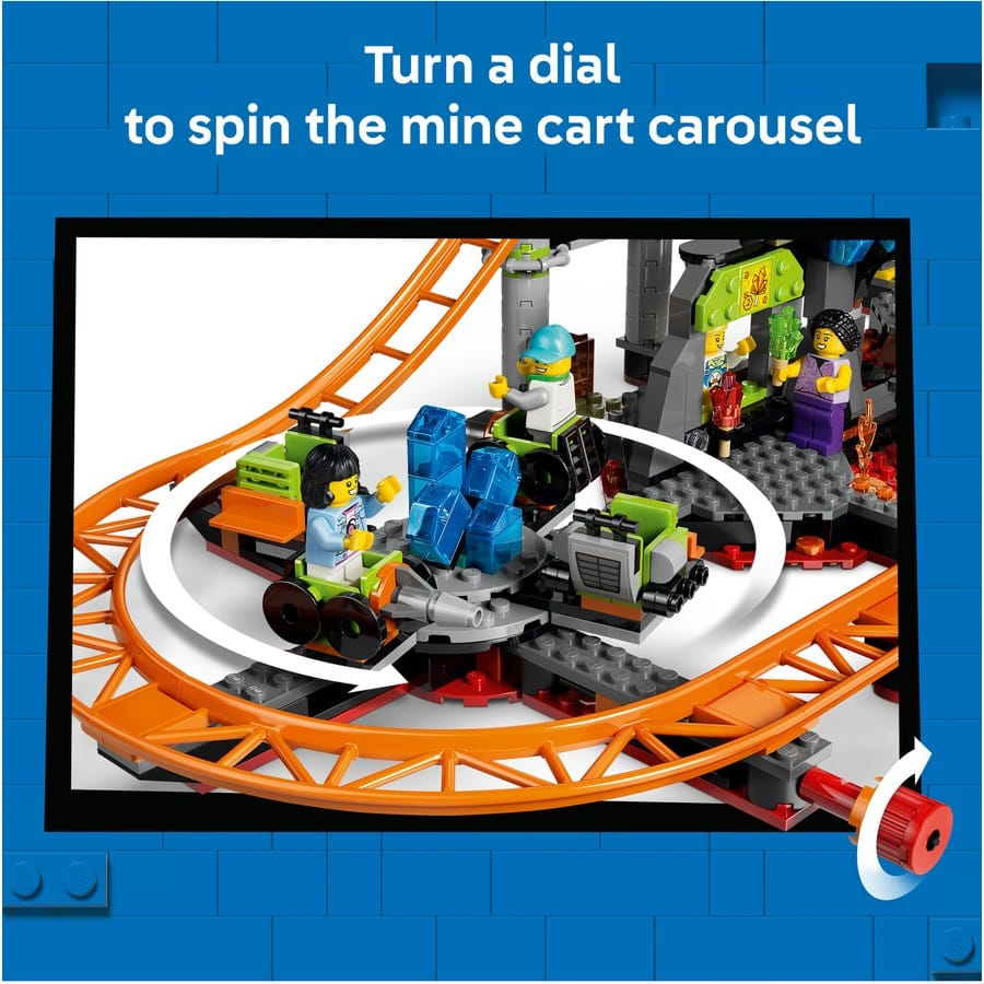 LEGO City - Lava Land Roller Coaster Park [60501]
