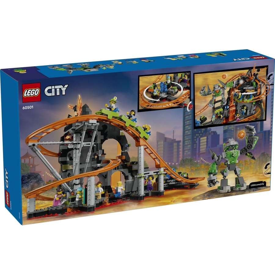 LEGO City - Lava Land Roller Coaster Park [60501]