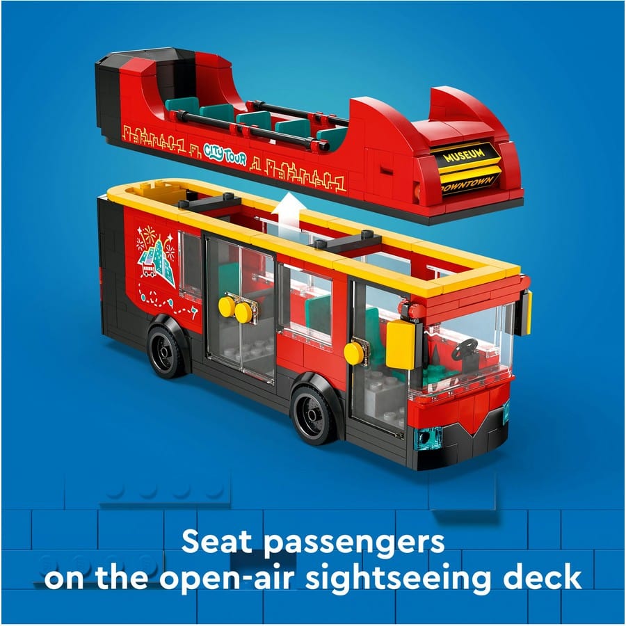 LEGO City - Red Double-Decker Sightseeing Bus [60407]