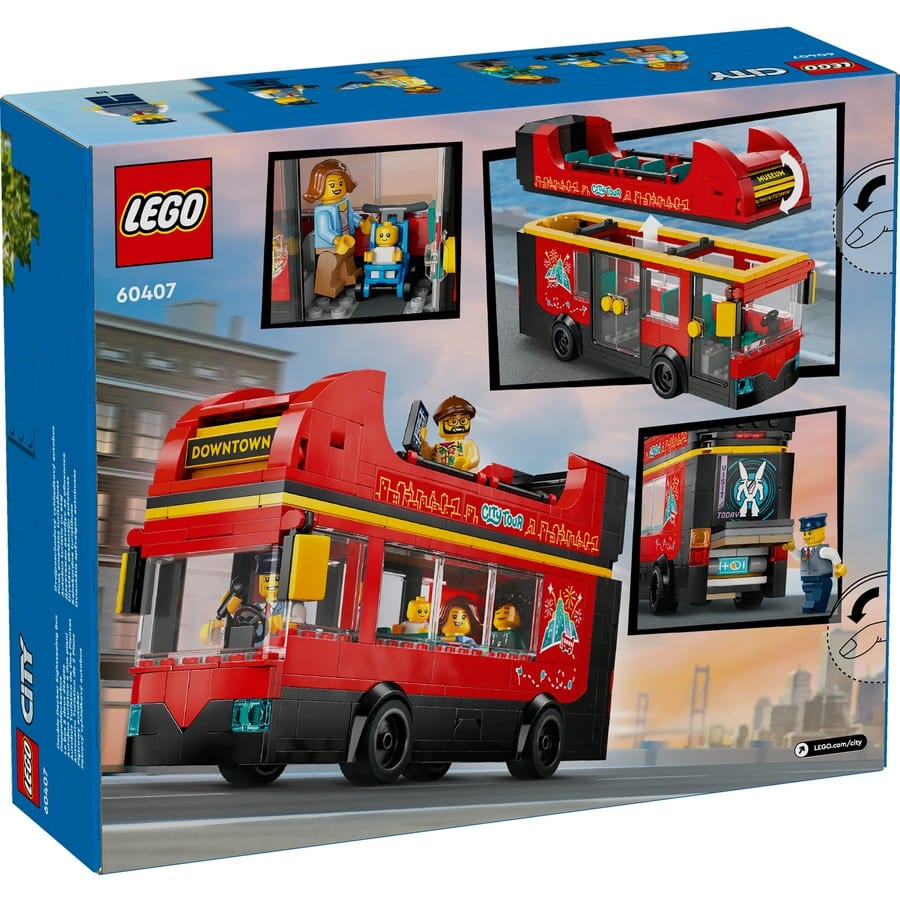 LEGO City - Red Double-Decker Sightseeing Bus [60407]