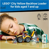 LEGO City - Yellow Backhoe Loader [60480]