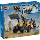 LEGO City - Yellow Backhoe Loader [60480]