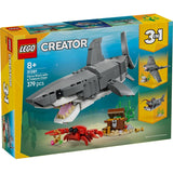 LEGO Creator 3 in 1: Fierce Shark with a Treasure Chest [31381]