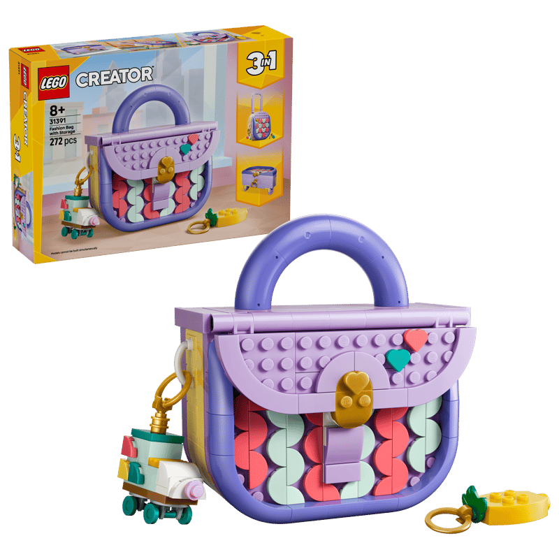 LEGO Creator 3in1 - Art Fashion Bag with Storage [31391]