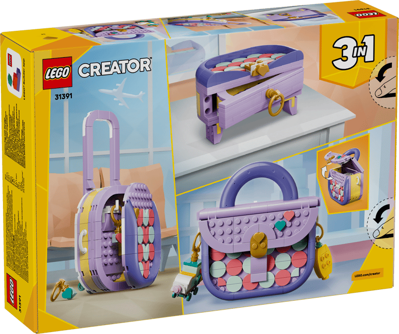 LEGO Creator 3in1 - Art Fashion Bag with Storage [31391]