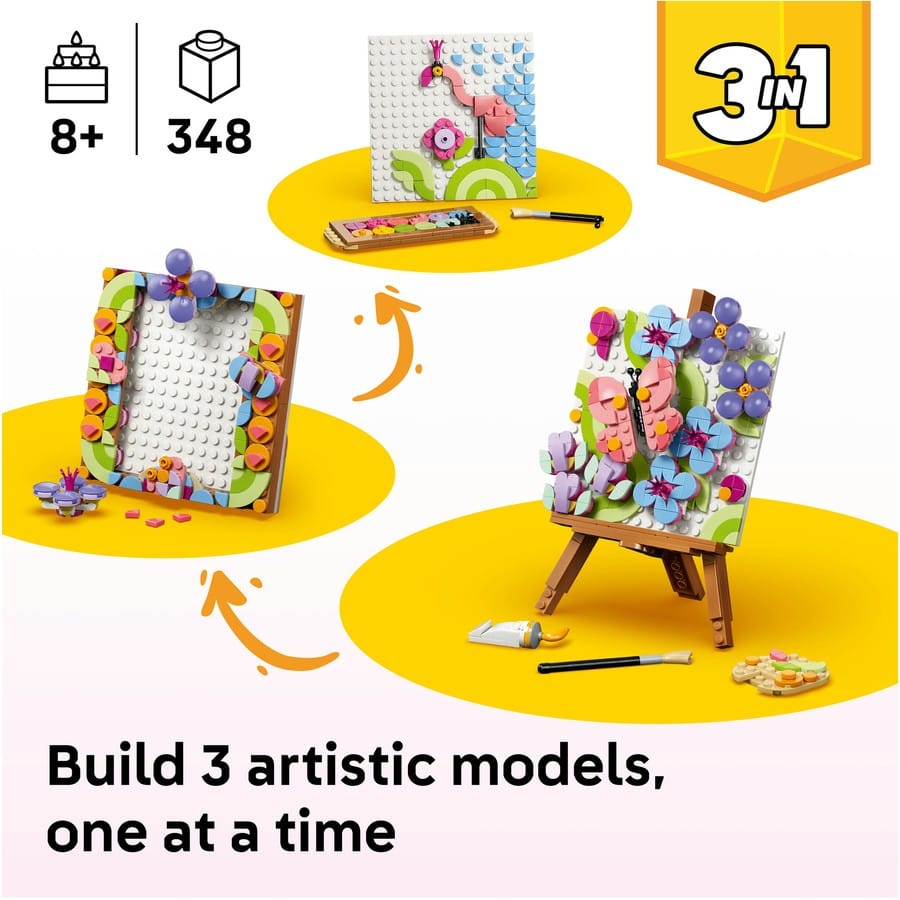 LEGO Creator 3in1 - Floral Art Decor Painting [31390]
