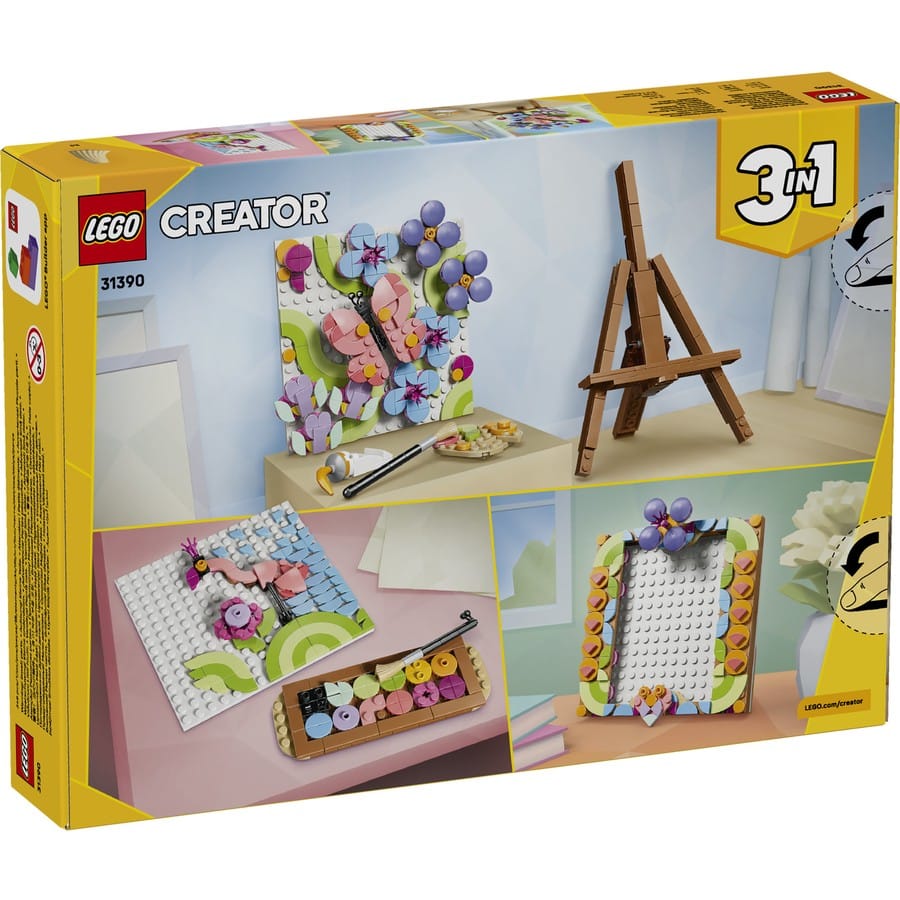 LEGO Creator 3in1 - Floral Art Decor Painting [31390]