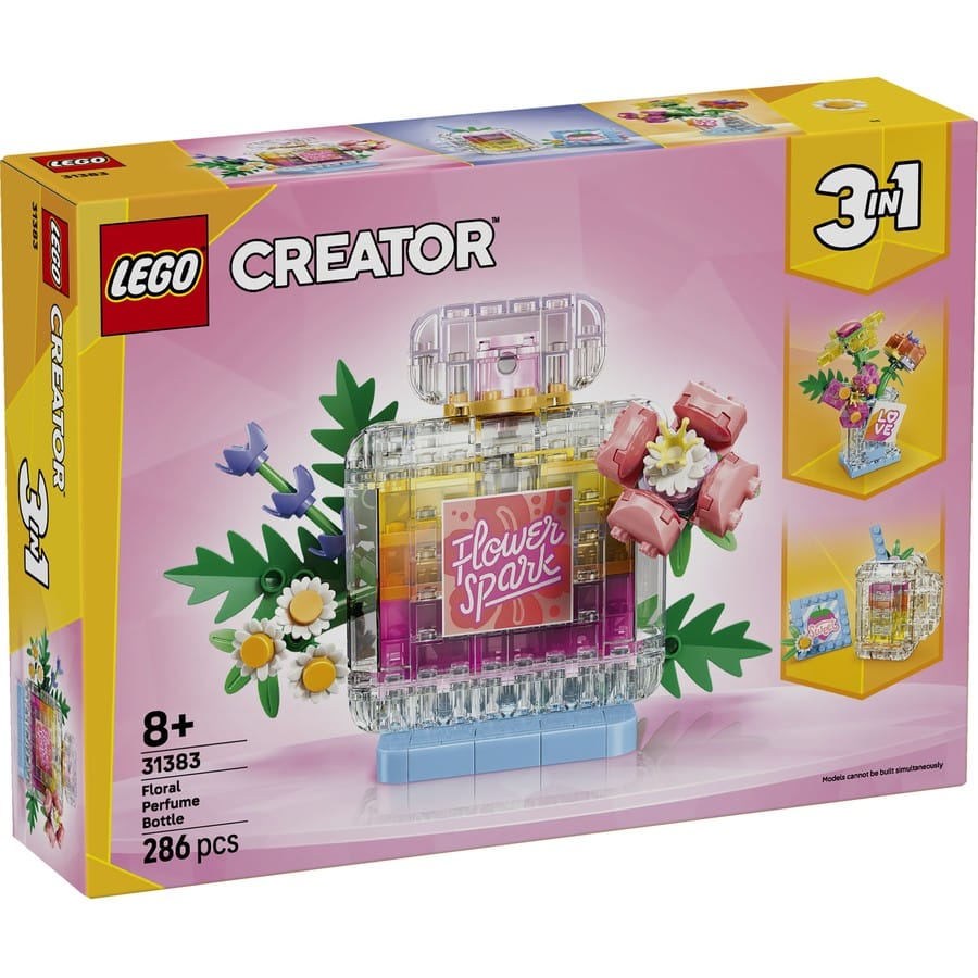 LEGO Creator 3in1 - Floral Decor Perfume Bottle [31383]