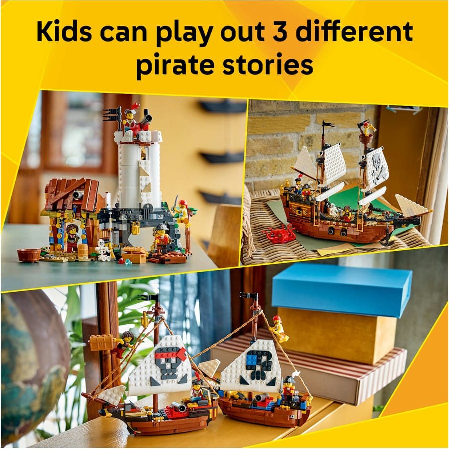 LEGO Creator 3in1 - Iconic Pirate Ship [31387]