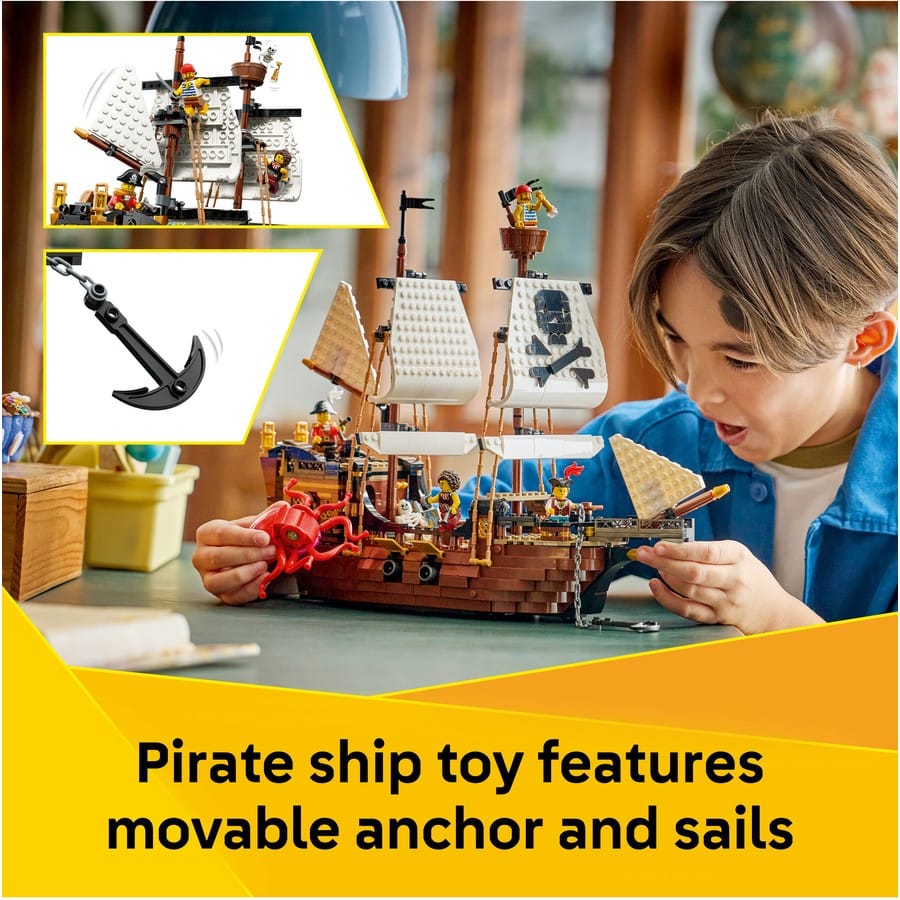 LEGO Creator 3in1 - Iconic Pirate Ship [31387]