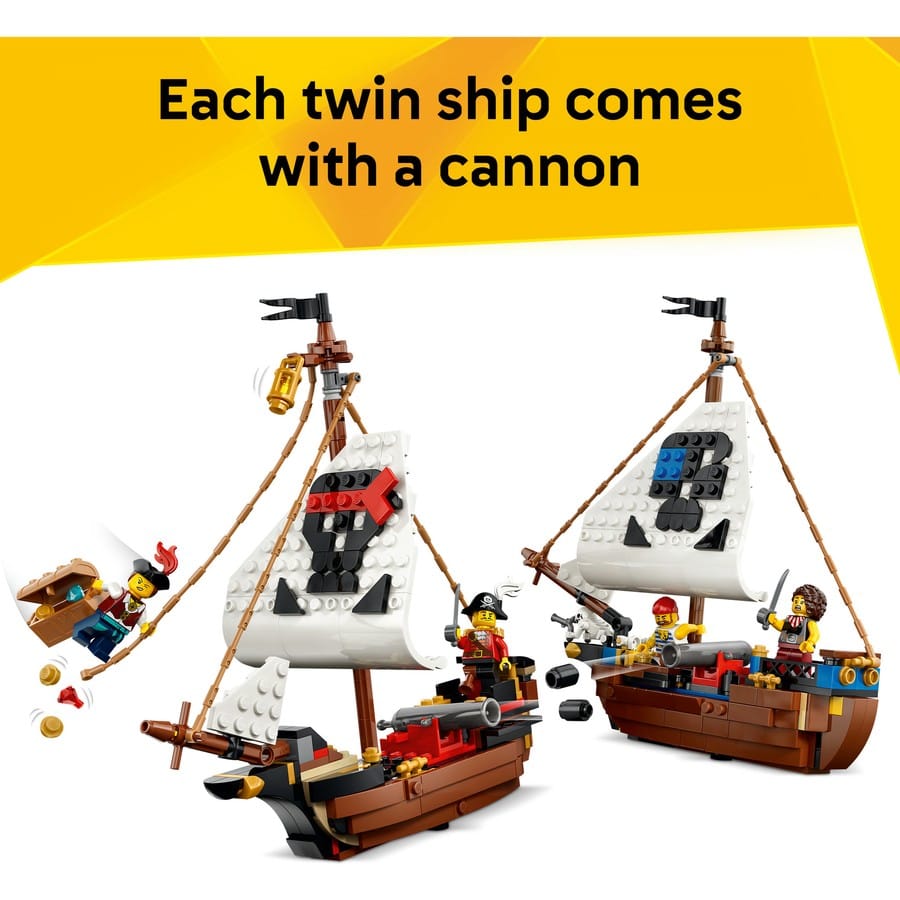 LEGO Creator 3in1 - Iconic Pirate Ship [31387]