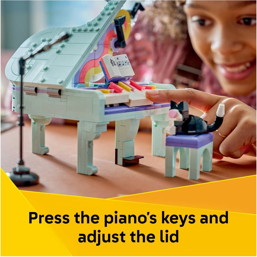 LEGO Creator 3in1 - Music Decor Piano with Cat [31392]
