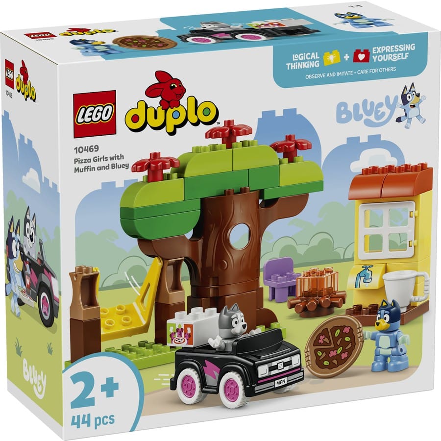 LEGO Duplo - Pizza Girls with Muffin and Bluey [10469]